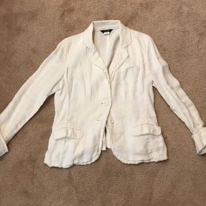 J Crew Linen Blazer